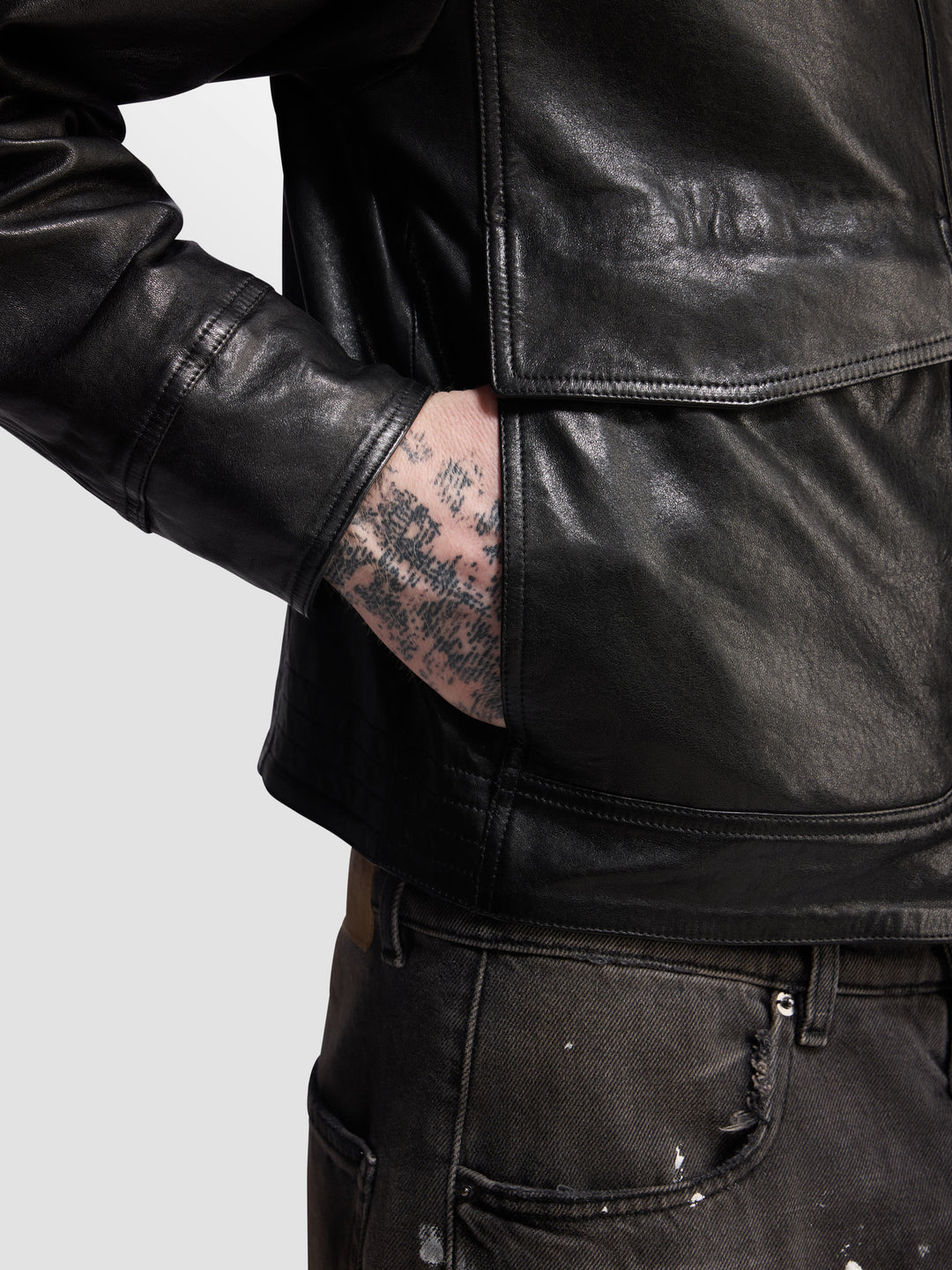 Leather Cruiser Jacket