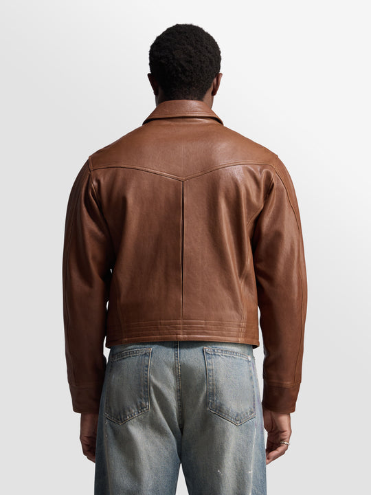 Leather Cruiser Jacket