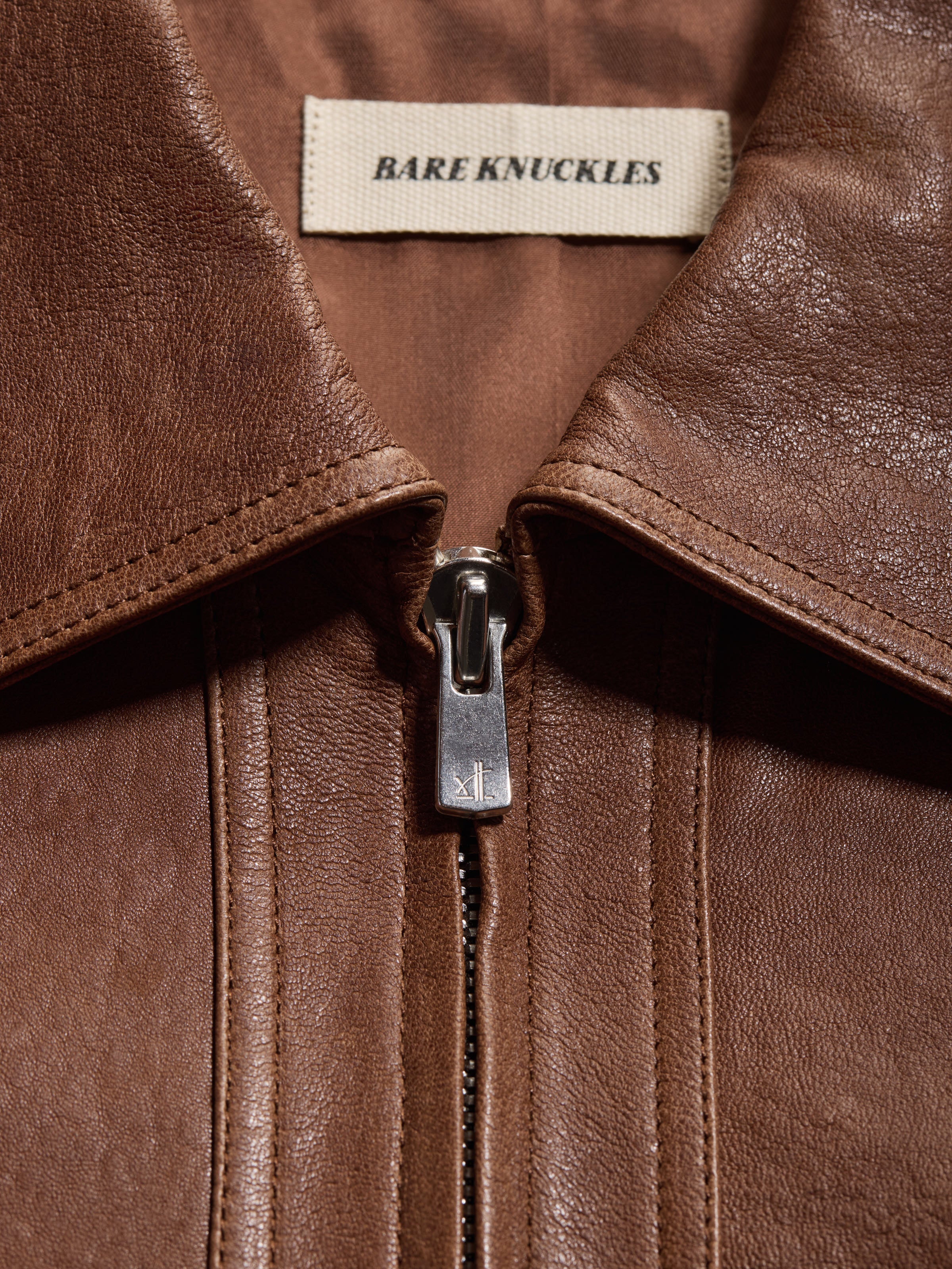 Leather Cruiser Jacket – BARE KNUCKLES
