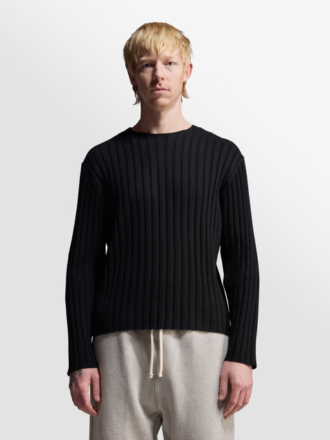 Lou Rib Knit Sweater
