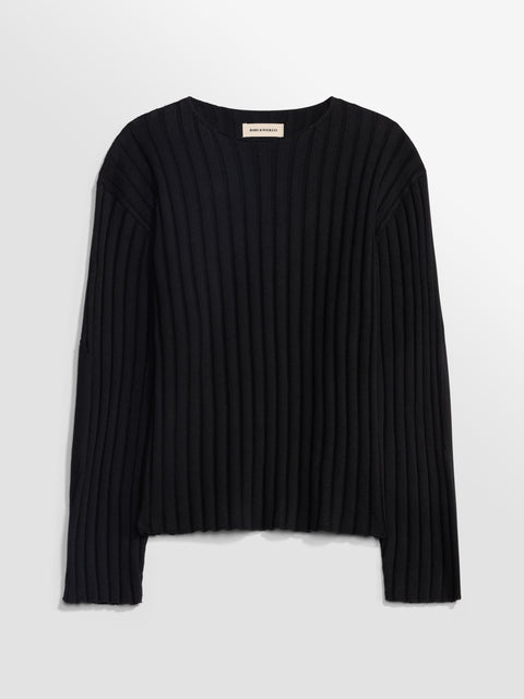 Lou Rib Knit Sweater