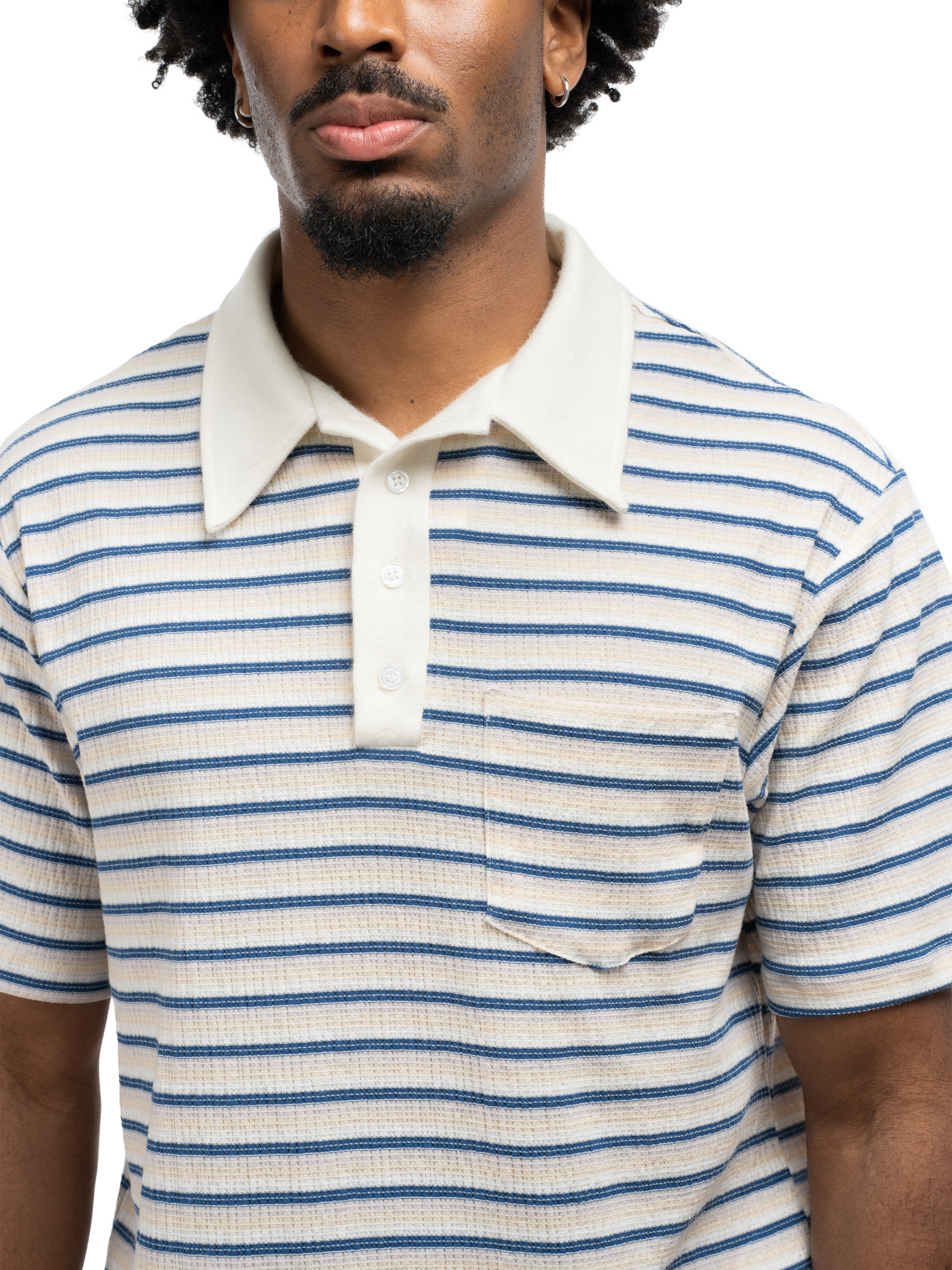 Striped Pop Over Shirt