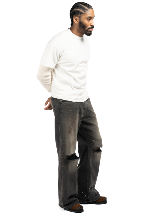 Serge Loose Bootcut Jeans