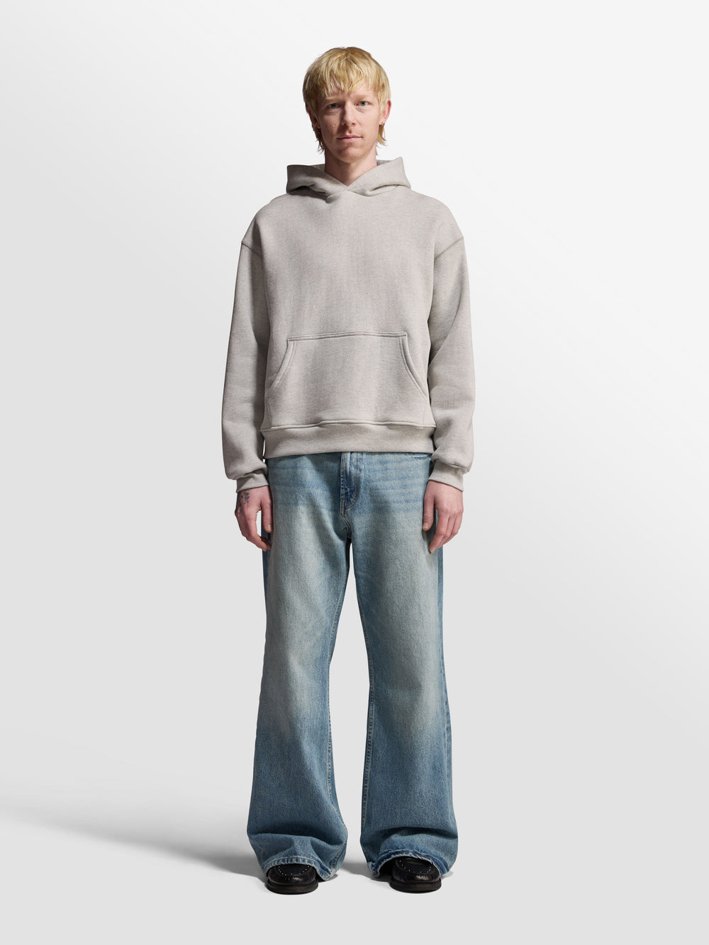 Serge Loose Bootcut Jeans - Dusk Indigo
