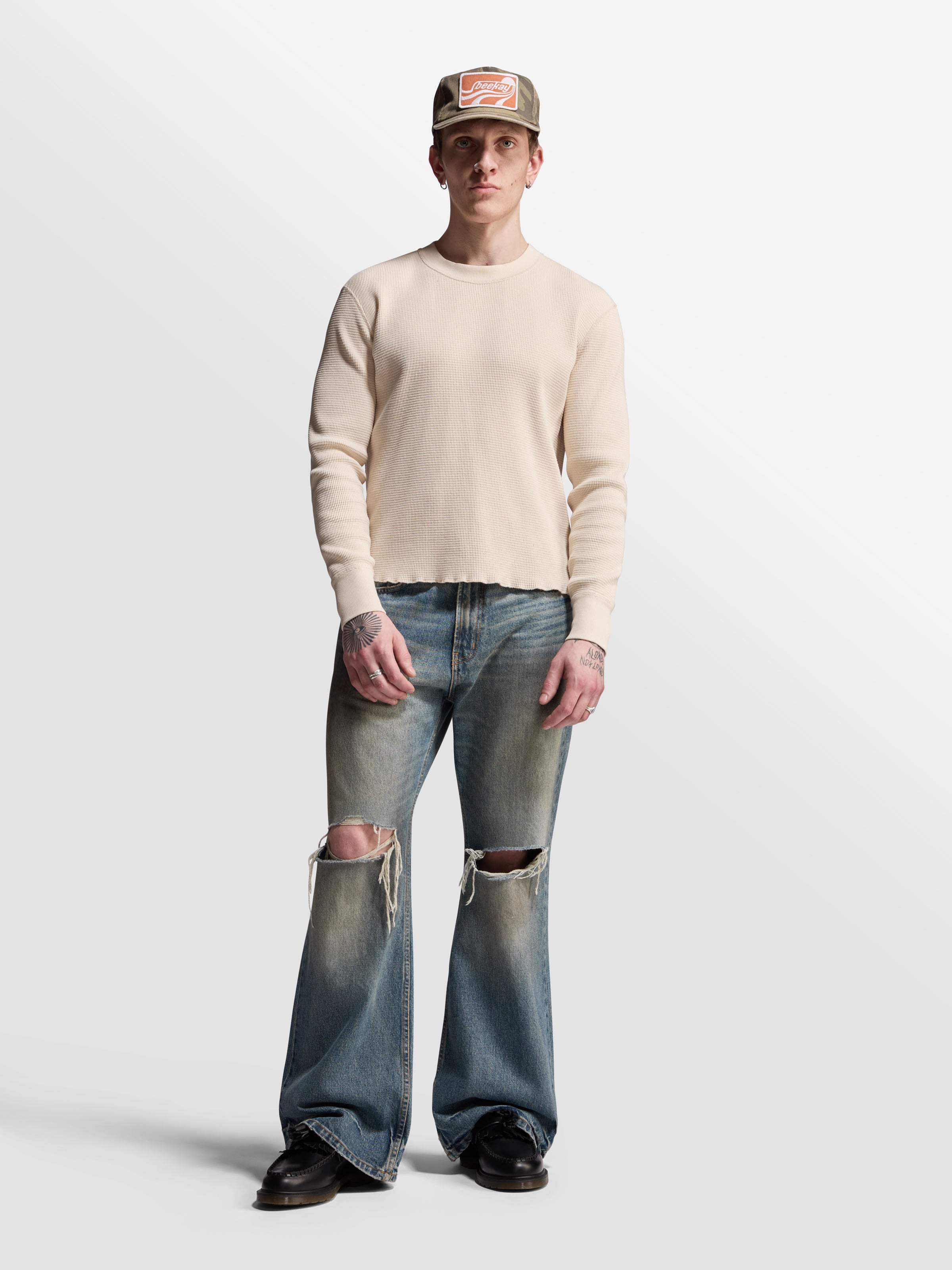 Serge Loose Bootcut Jeans – BARE KNUCKLES