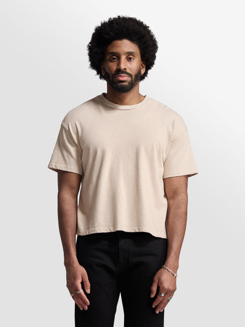 Shrunken Slub T-Shirt