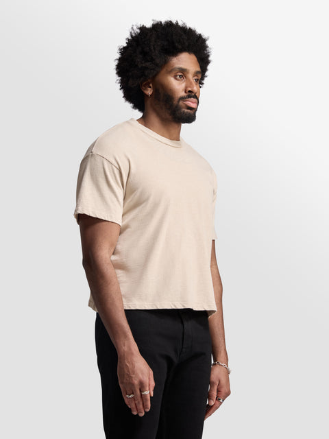 Shrunken Slub T-Shirt