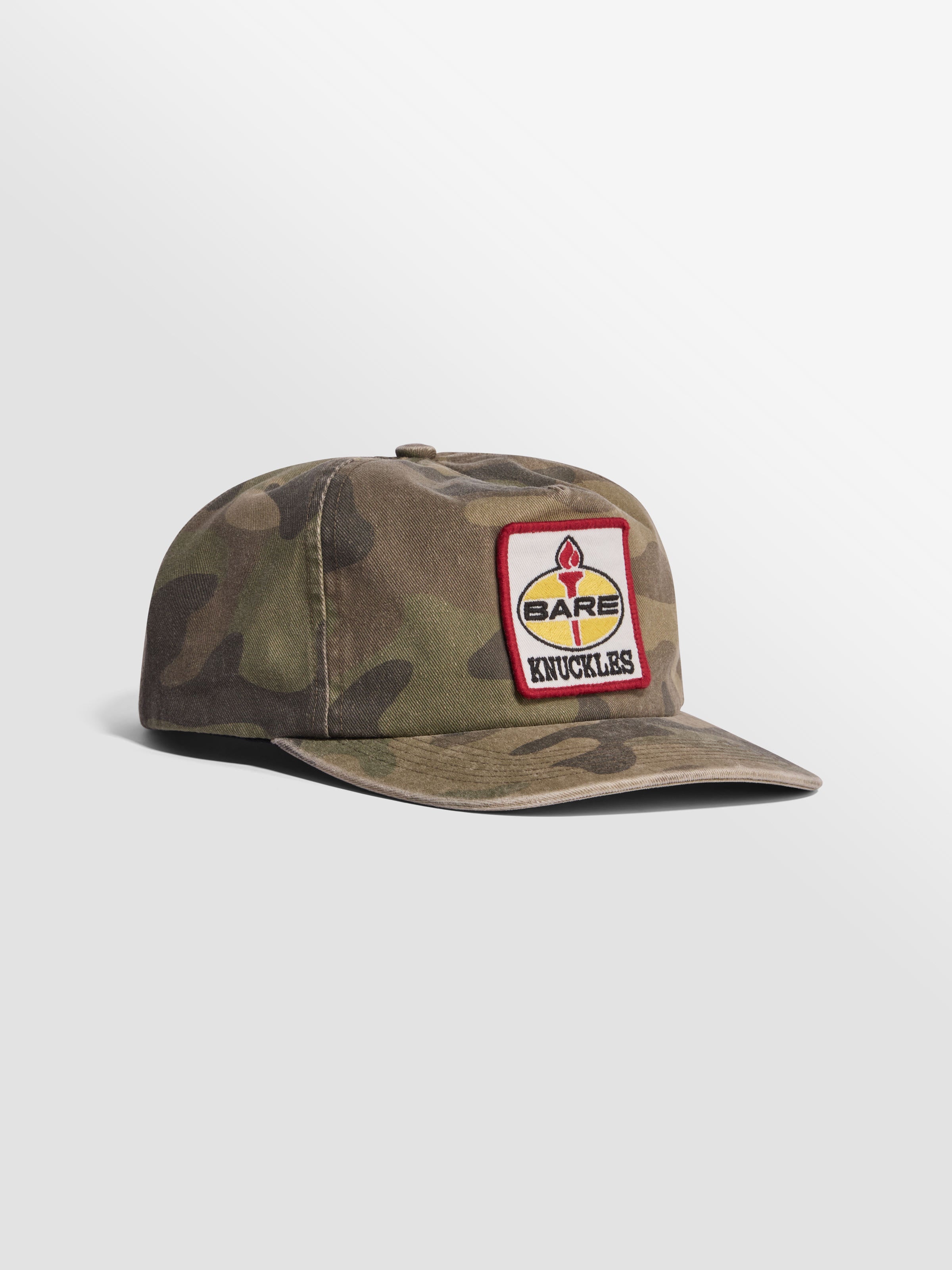 Bare Knuckles カモフラージュ キャップ TORCH_LOGO_CAMO_HAT-
