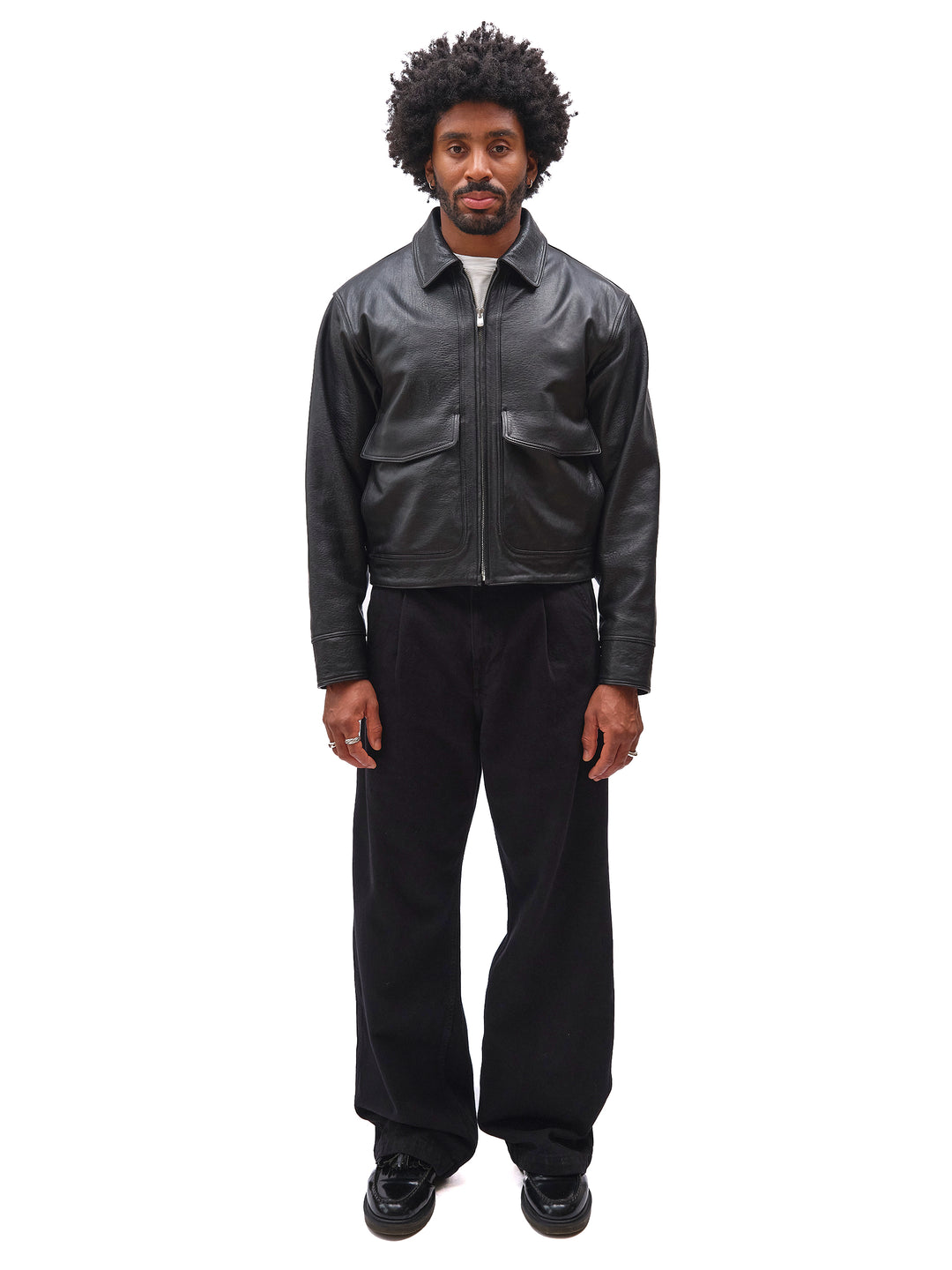 Leather Cruiser Jacket