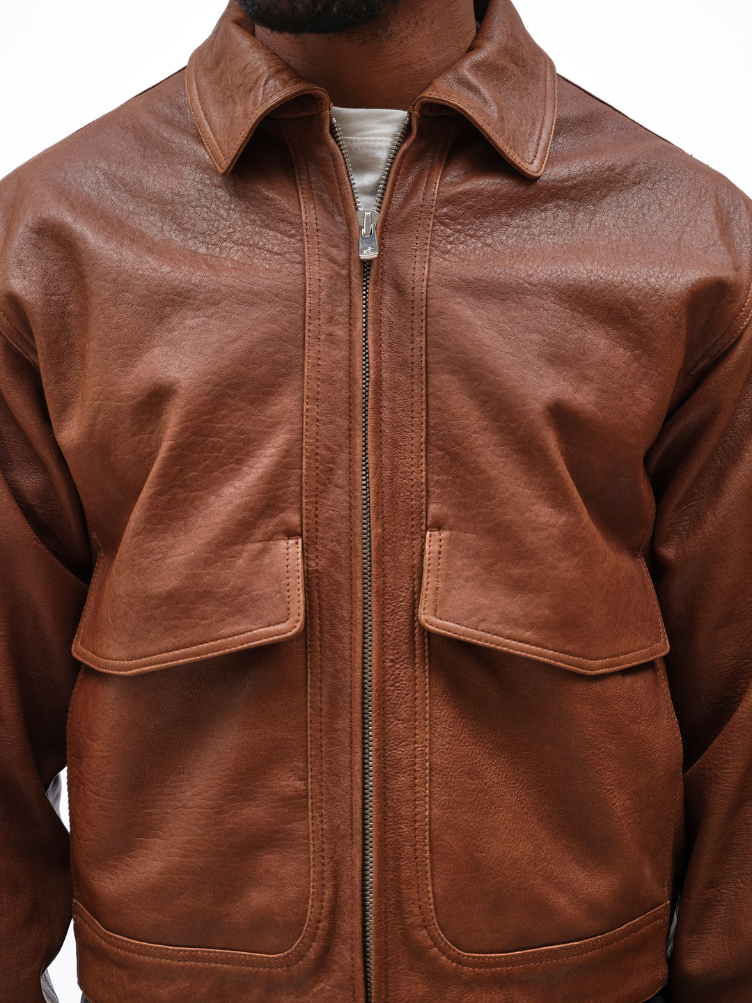 Leather Cruiser Jacket