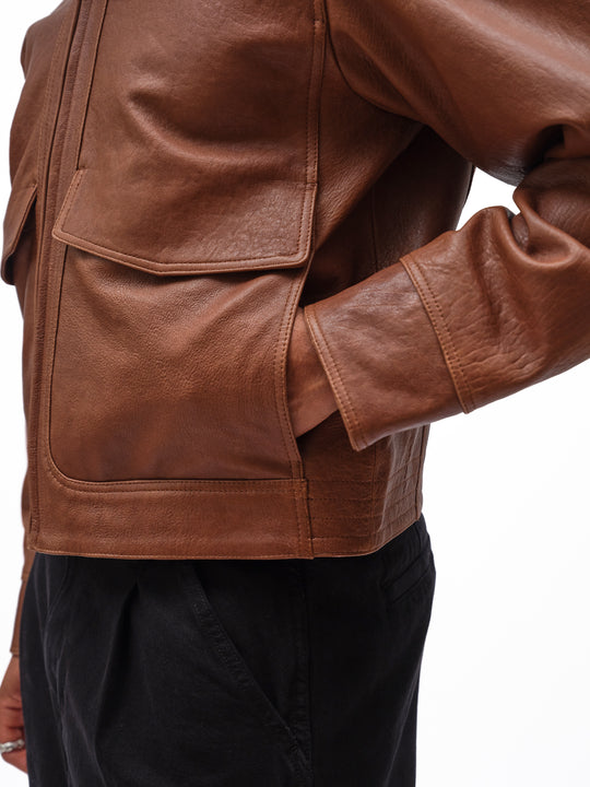 Leather Cruiser Jacket