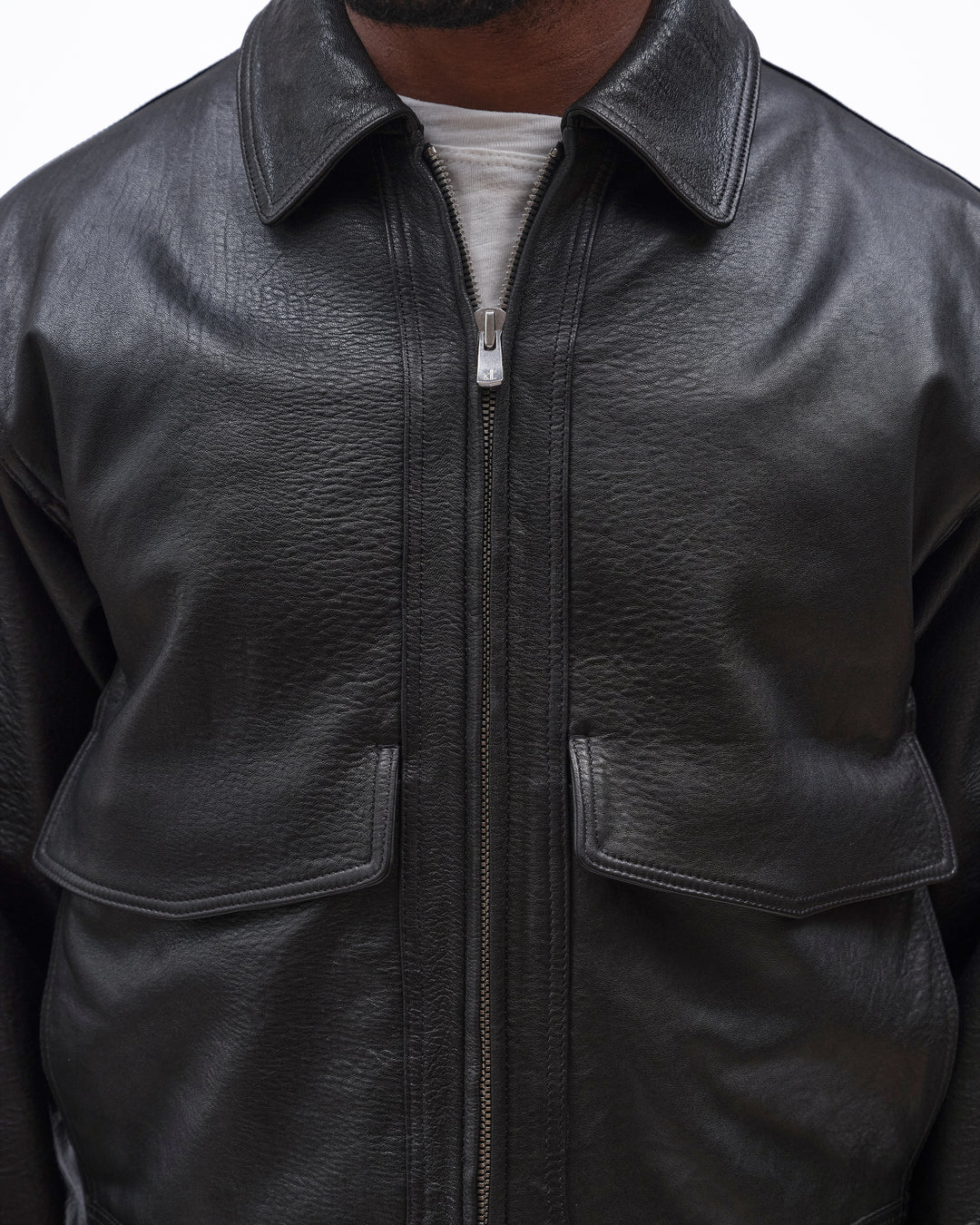 Leather Cruiser Jacket
