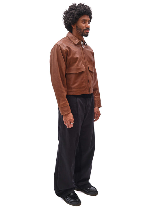 Leather Cruiser Jacket