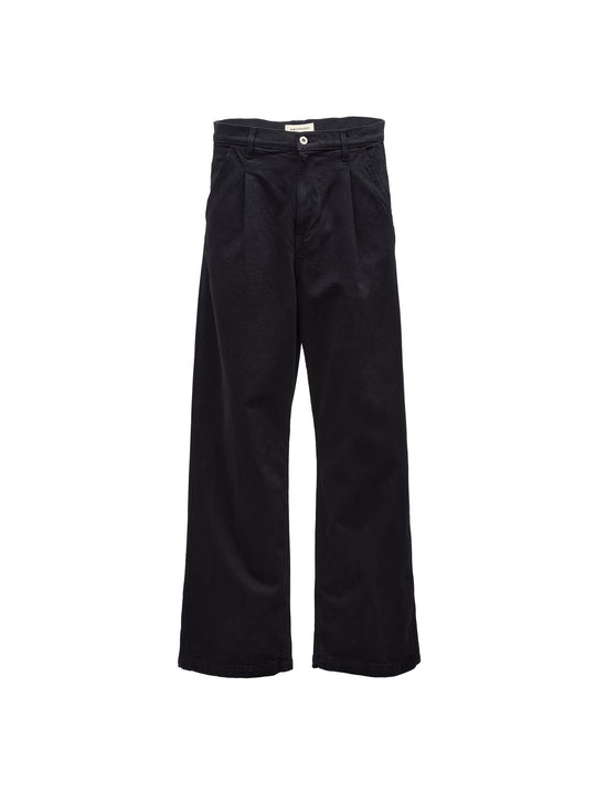 Studio Cotton Trouser - Black
