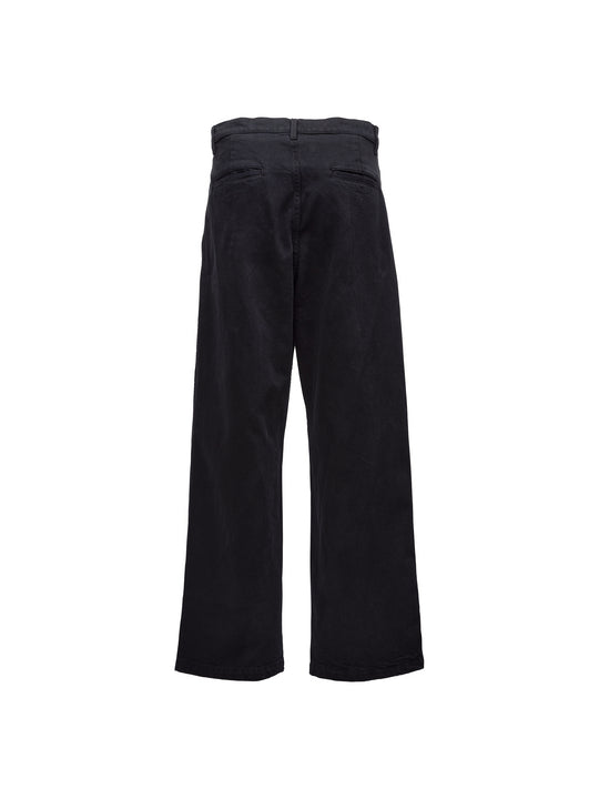 Studio Cotton Trouser - Black