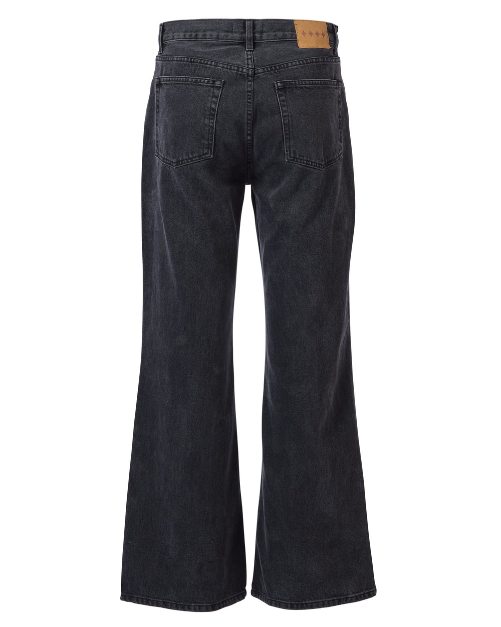 Serge Loose Bootcut Jeans - Ash Black